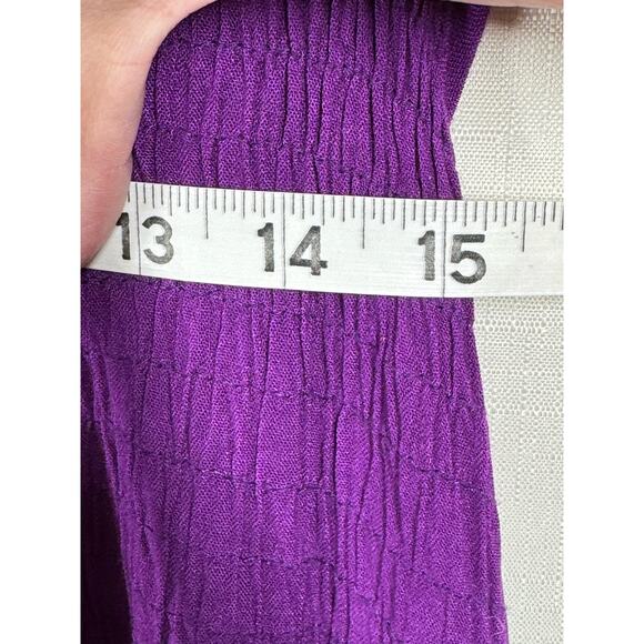 Boho Maxi Dress Purple Women's S Mumu Off the Shoulder Colorful Festival Hippie - Picture 9 of 11